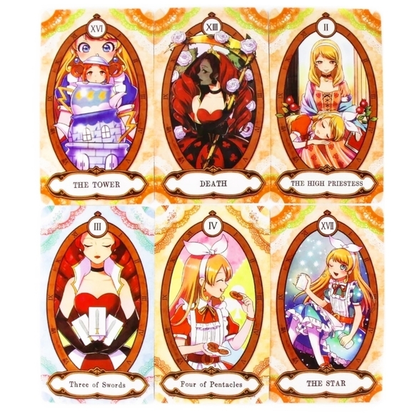 Alice in Luna’s Tarot Deck | Bright Anime Design Divination Tool NWT - Picture 5 of 9